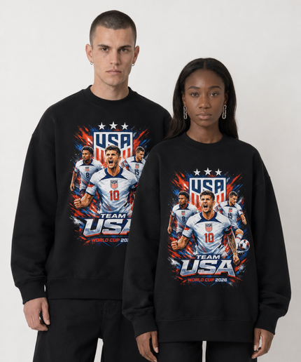 Team USA World Cup 2026 Squad Unisex Fan Crewneck
