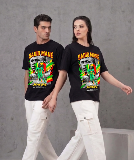 Sadio Mané #10 Senegal Qualified Soccer World Cup 2026 Unisex Fan T-Shirt