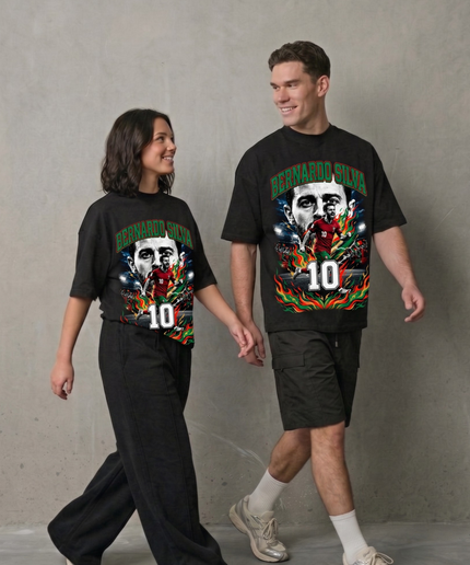 T-shirt supporter Bernardo Silva Portugal