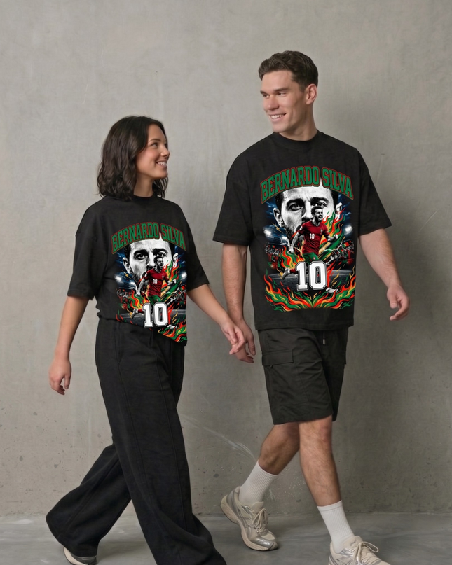 T-shirt supporter Bernardo Silva Portugal
