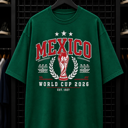 Mexico World Cup 2026 T-Shirt Green Detail