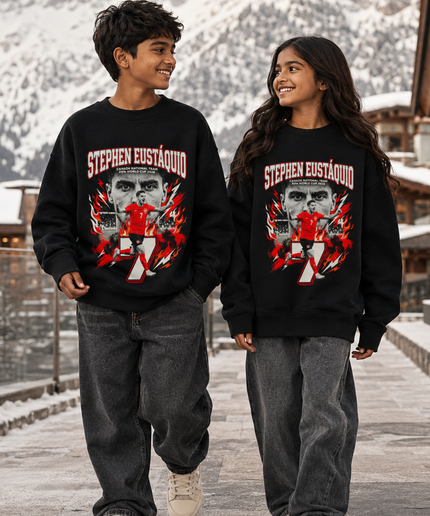 Stephen Eustáquio Canada 2026 Kids Fan Crewneck