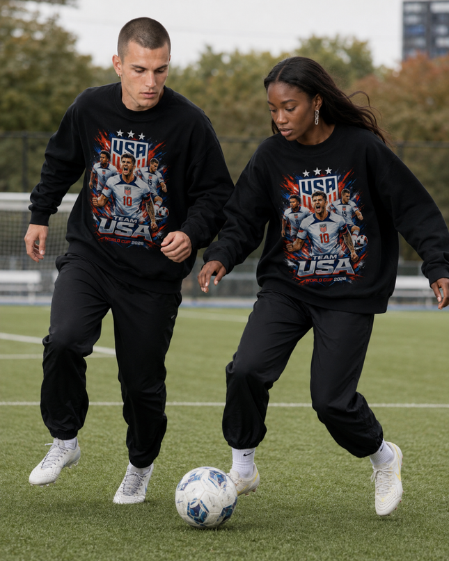 Team USA World Cup 2026 Squad Unisex Fan Crewneck