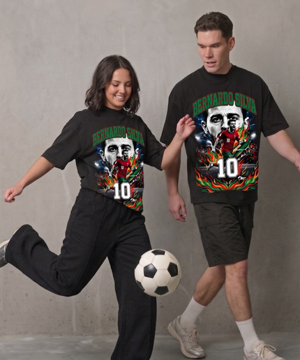 T-shirt supporter Bernardo Silva Portugal