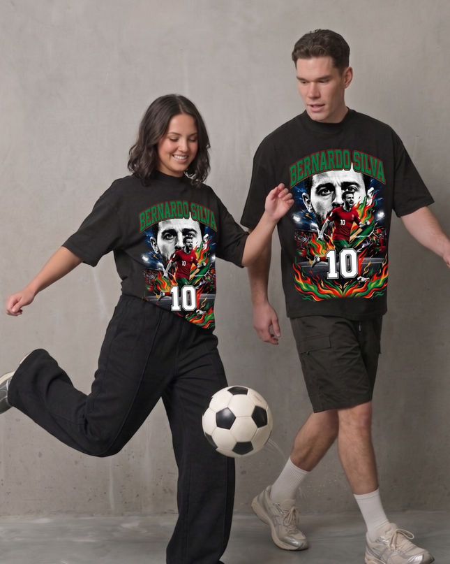 T-shirt supporter Bernardo Silva Portugal