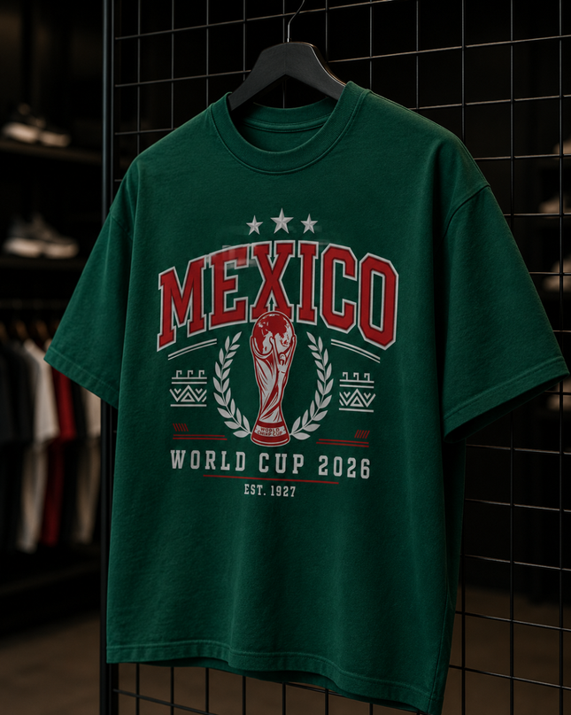 Mexico World Cup 2026 T-Shirt Green Front
