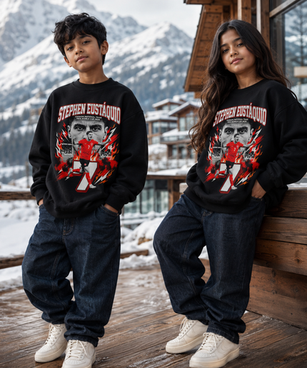 Stephen Eustáquio Canada 2026 Kids Fan Crewneck