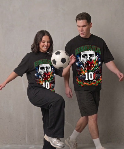 T-shirt supporter Bernardo Silva Portugal