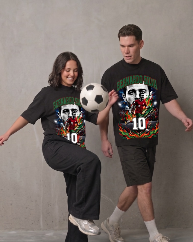 T-shirt supporter Bernardo Silva Portugal