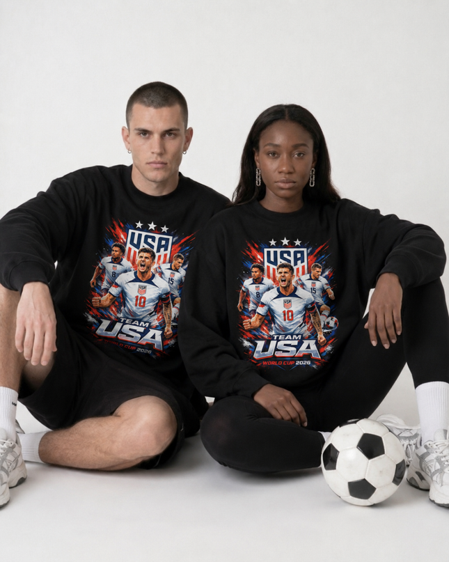 Team USA World Cup 2026 Squad Unisex Fan Crewneck
