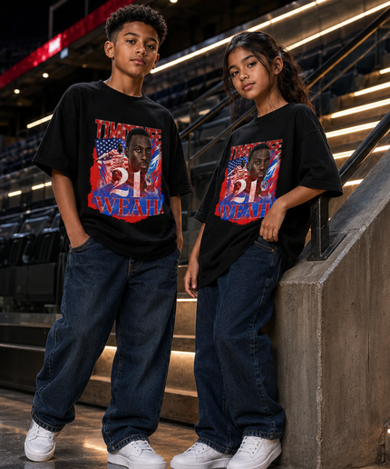 Timothee Weah USA #21 Kids Fan T-Shirt