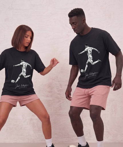 Jude Bellingham #5 England Legend Signature Dual Graphic Unisex Fan T-Shirt