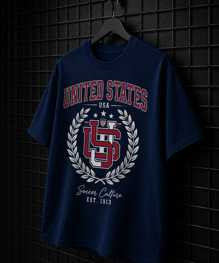 United States USA Soccer Culture Est. 1913 Unisex Fan T-Shirt