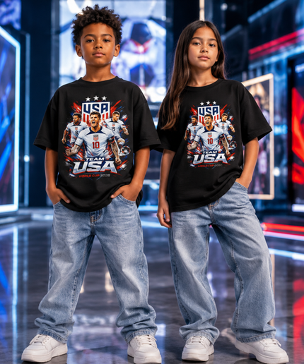 Team USA World Cup 2026 Kids Fan T-Shirt