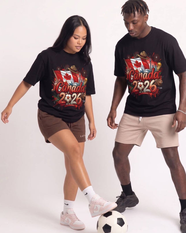 Canada 2026 Graffiti Fiesta Soccer World Cup Unisex Fan T-Shirt