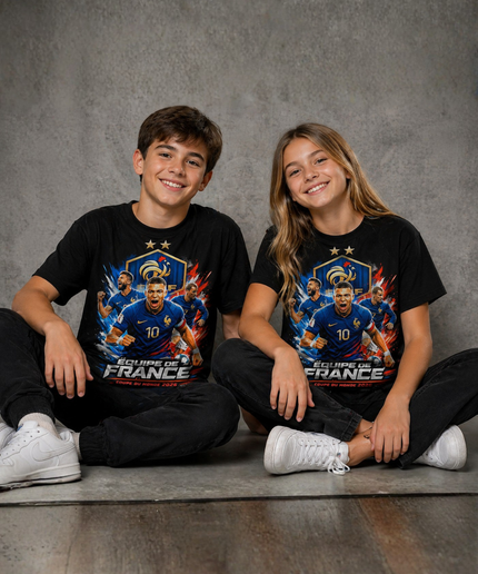 Équipe de France Coupe du Monde 2026 Kids Fan T-Shirt