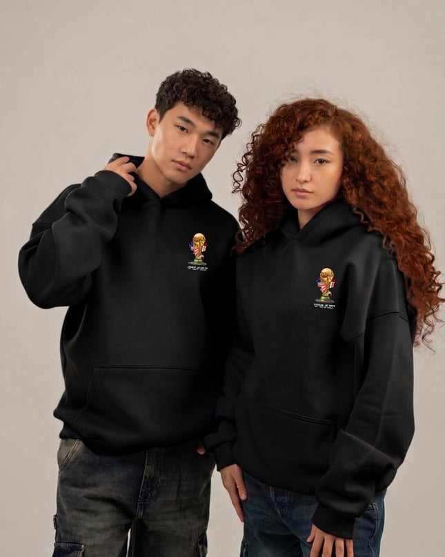 Neymar Jr. #10 Brazil Copa do Mundo 2026 Unisex Fan Hoodie