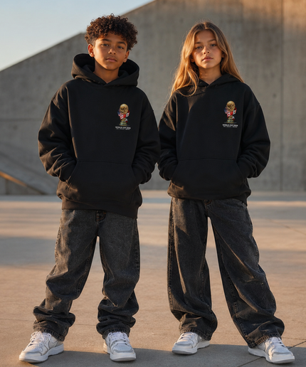 Neymar Jr Brésil #10 Portrait Sweat à Capuche Enfant Fan