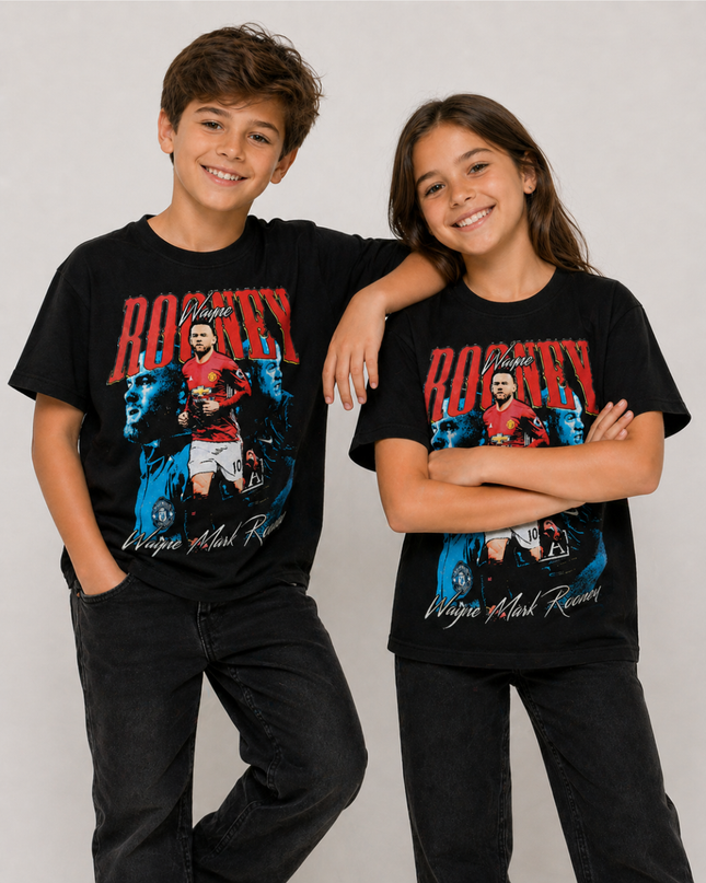 Wayne Rooney Manchester United Kids Fan T-Shirt