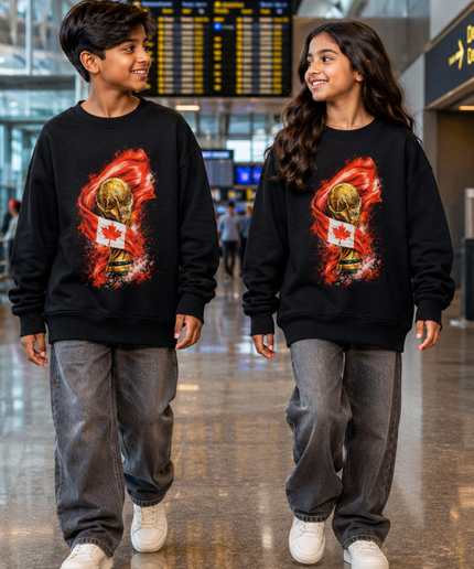 Canada 2026 World Cup Kids Fan Crewneck
