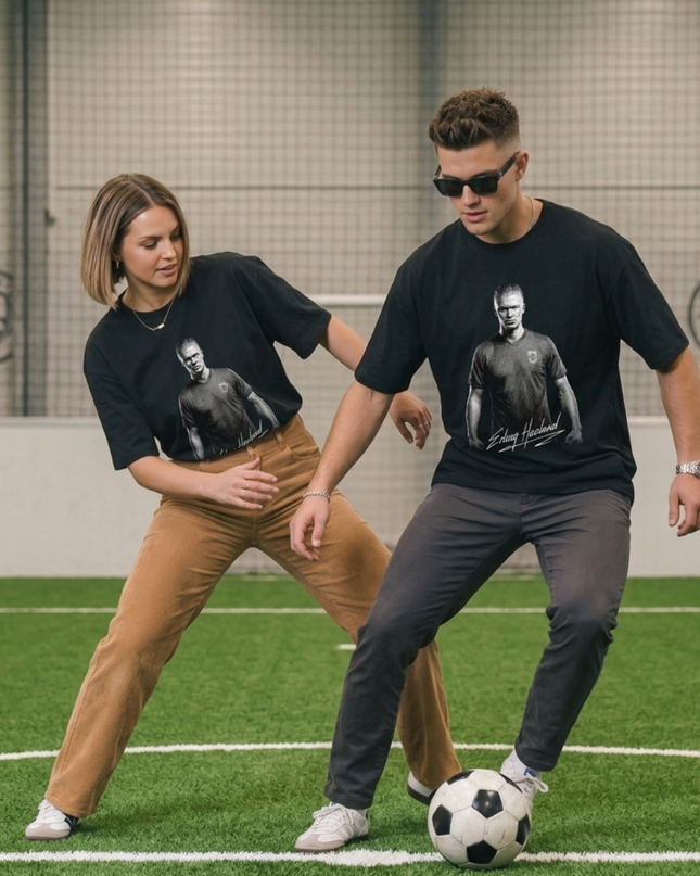 T-shirt Unisexe Fan Erling Haaland Norvège Coupe du Monde 2026