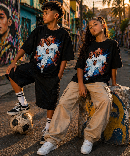 T-shirt Enfant Fan de Jude Bellingham Angleterre