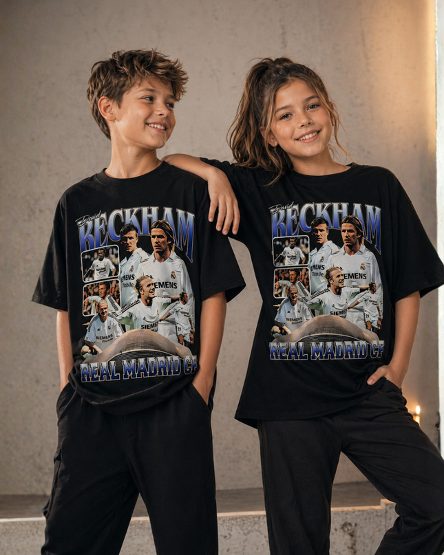 David Beckham Real Madrid Kids Fan T-Shirt