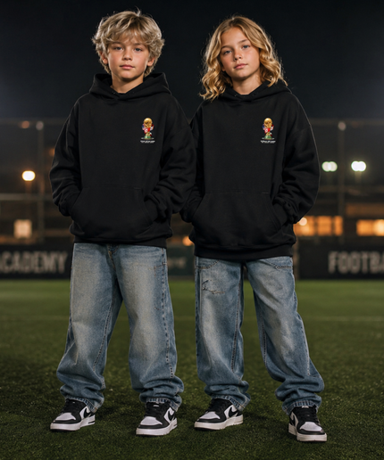 Sweat à capuche enfant Jude Bellingham Real Madrid style rétro