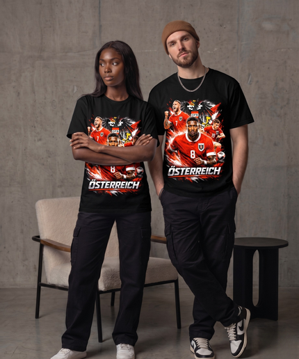 Österreich Austria ÖFB Squad World Cup 2026 Unisex Fan T-Shirt