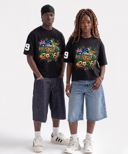 Australia 2026 Soccer World Cup Graffiti Unisex Fan T-Shirt