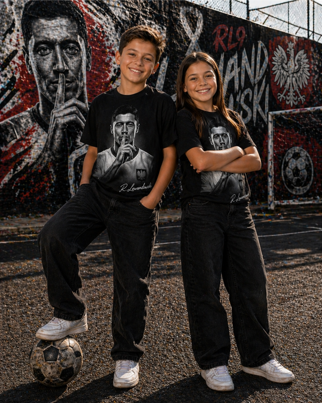 Robert Lewandowski Poland Kids Fan T-Shirt