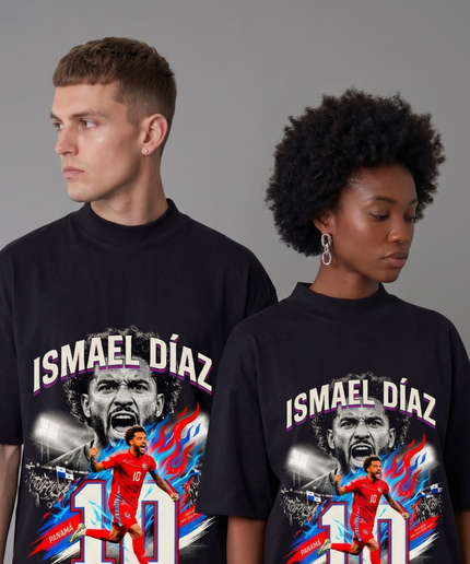Ismael Díaz #10 Panama World Cup 2026 Unisex Fan T-Shirt