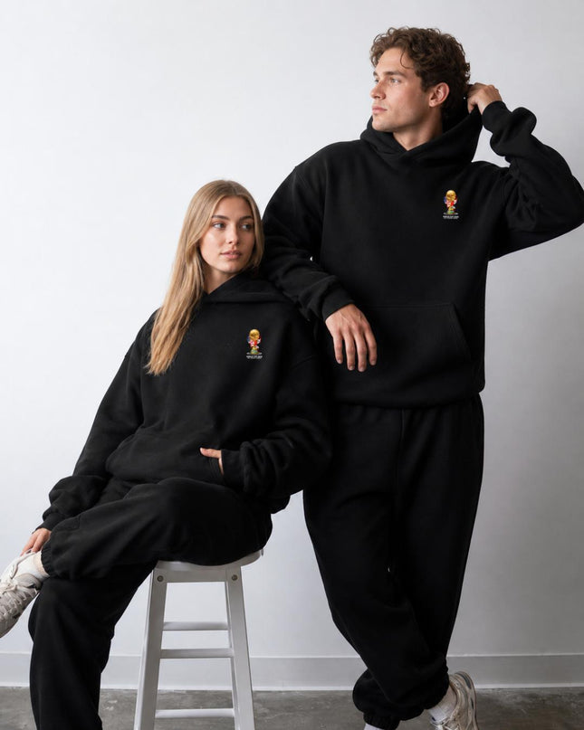 Raphinha Barcelona B&W Fist Pump Signature Portrait Unisex Fan Hoodie