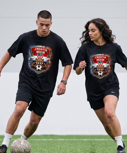 Croatia 2026 Soccer World Cup Qualified Unisex Fan T-Shirt