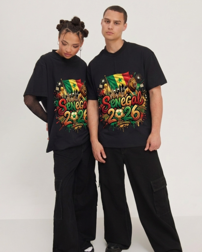 Senegal 2026 Soccer World Cup Lions of Teranga Unisex Fan T-Shirt