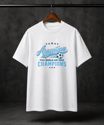 Argentina FIFA World Cup 2026 Champions Unisex Fan T-Shirt