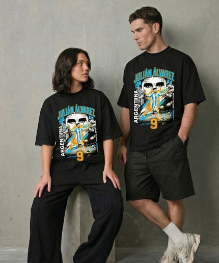 Julián Álvarez T-shirt supporter Argentine