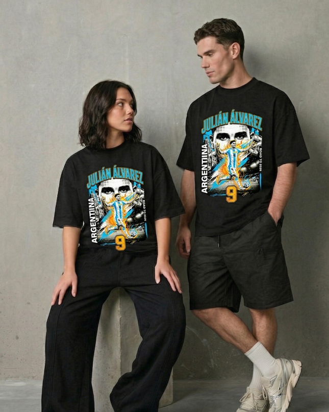 Julián Álvarez T-shirt supporter Argentine