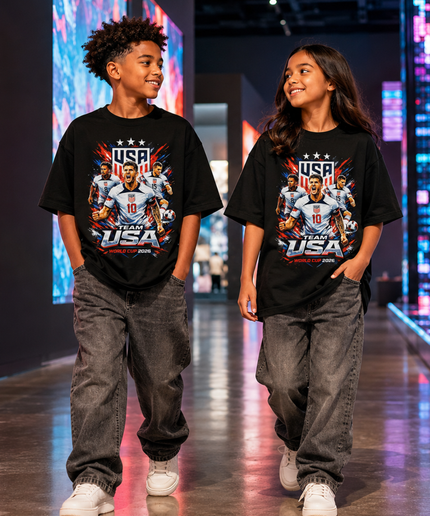 Team USA World Cup 2026 Kids Fan T-Shirt
