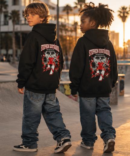 Stephen Eustaquio #7 Canada Kids Fan Hoodie