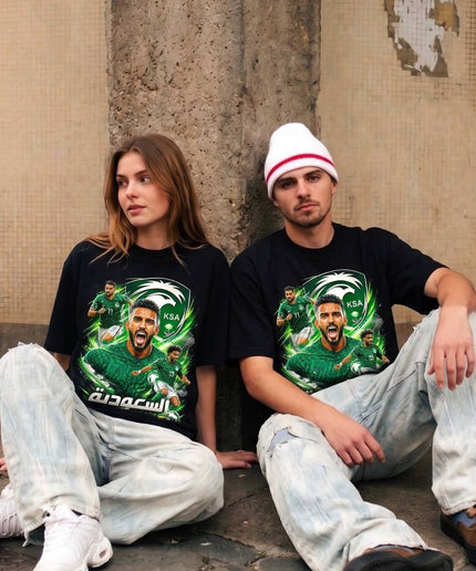 T-shirt de supporter Équipe d'Arabie saoudite (KSA) pour la Coupe du Monde de Football 2026