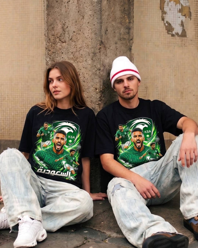 T-shirt de supporter Équipe d'Arabie saoudite (KSA) pour la Coupe du Monde de Football 2026
