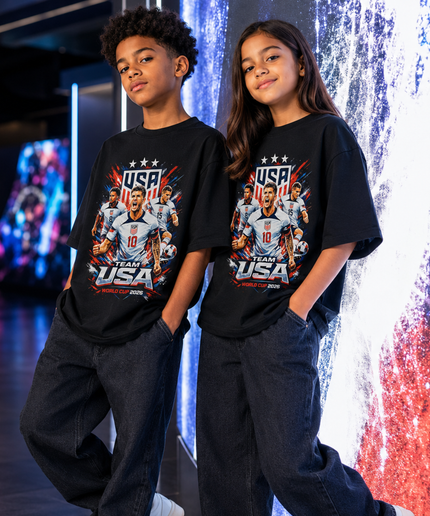 Team USA World Cup 2026 Kids Fan T-Shirt