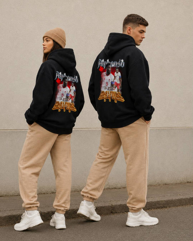 Alphonso Davies Canada #19 Gold Unisex Fan Hoodie