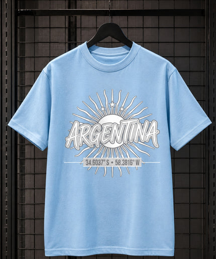 Argentina Coordinates Unisex Fan T-Shirt