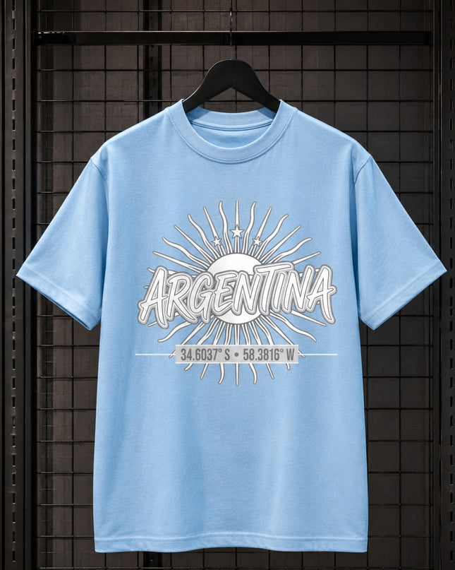 Argentina Coordinates Unisex Fan T-Shirt