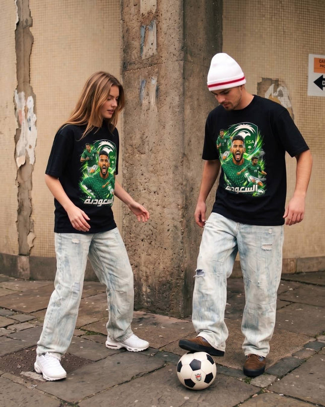 T-shirt de supporter Équipe d'Arabie saoudite (KSA) pour la Coupe du Monde de Football 2026