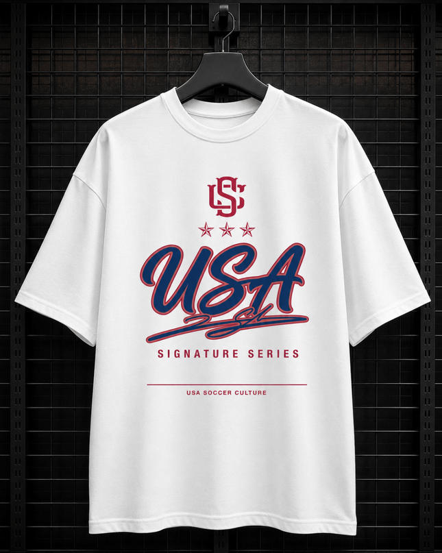 USA Signature Series Soccer Culture Kids Fan T-Shirt
