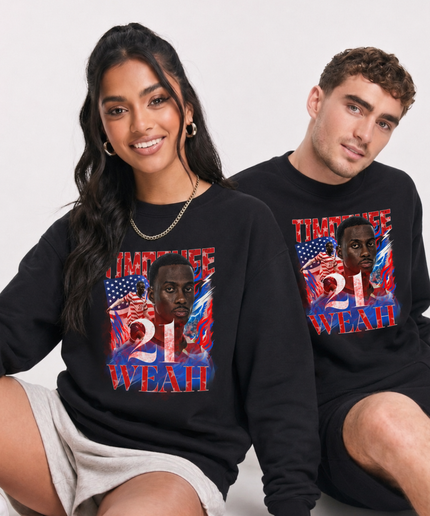 Timothée Weah USA 2026 Unisex Fan Crewneck