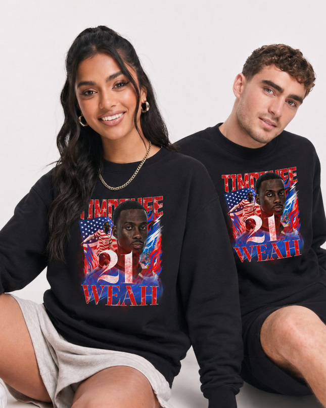 Timothée Weah USA 2026 Unisex Fan Crewneck